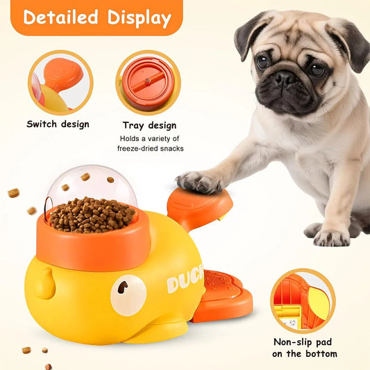Dog Slow Feeder & Interactive Puzzle Toy Durable Non-Skid IQ Training for Dogs cat Reduces Bloating Anxiety Safe Bowl