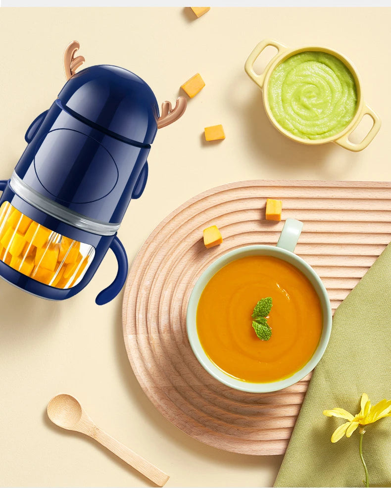 Multi functional food processor, household food processor, baby food grinder, garlic puree blender, kitchen tool