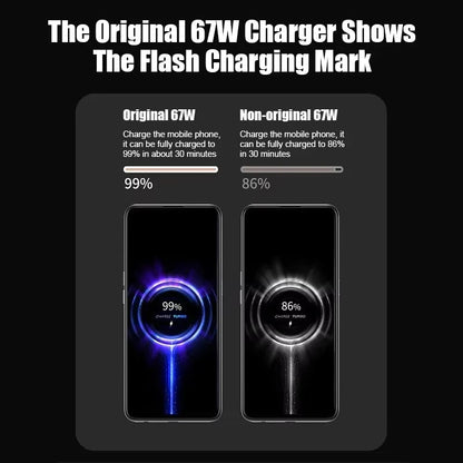 Xiaomi 67W USB Fast Charger For Xiaomi 15 14 13 12 11 10 Ultra Redmi Note 12T 13 Pro Turbo Quick Charge Type C USB Charge Cable