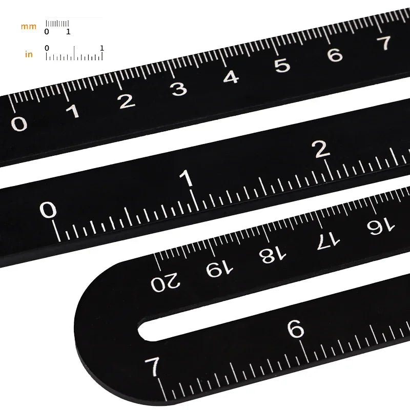 Angle Rulers Gauges Tri Square Sliding T-Bevel With Wooden Handle Level Measuring Tool Woodworking Ruler Gauge Protractor