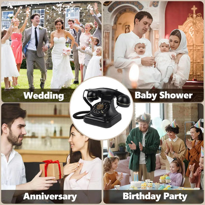 Wedding Audio Phone Guestbook Banquet Guests Voice Sign-In Phone Party Audio Blessing Message Phone Audio Book Phone