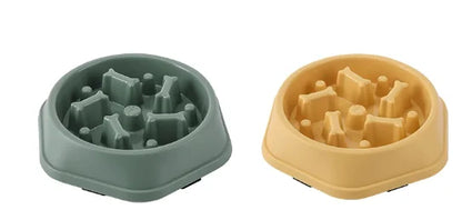 Slow Feeder Dog Bowl Anti-choking Slow Feeding Bowls for Dogs Anti-slip Pet Slow Eat Dishes Puzzle Bowls for Small Medium Dogs