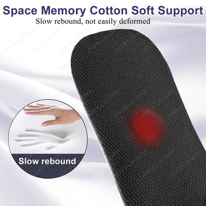 Height Increase Half Shoe Insoles Heel Insert Sport Cushion EVA Memory Foam Heel Lifting 2/3/4/5CM Taller Invisible Heighten Pad