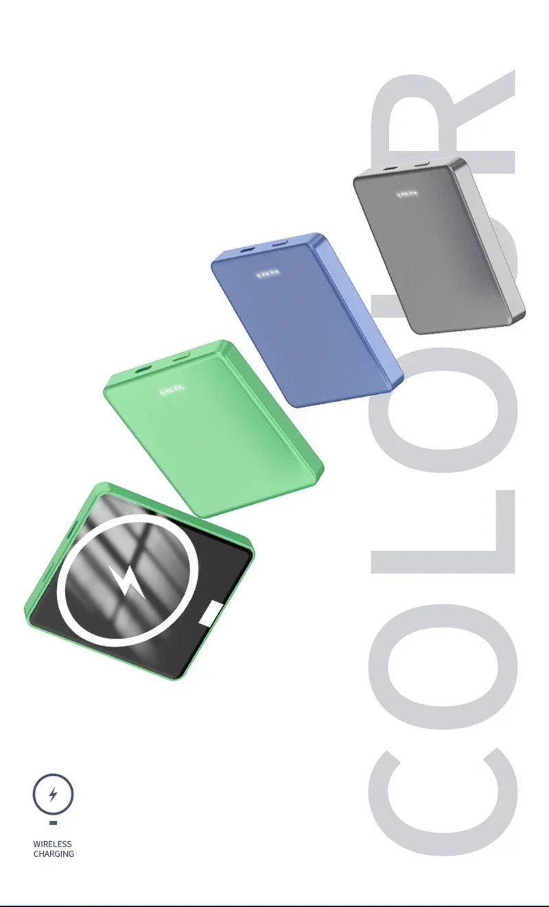10000mAh Wireless Power Bank PD20W Magnetic poverbank For Magsafe Phone Battery iPhone 12 13 14 15 16 Pro Max Plus Mini Pover