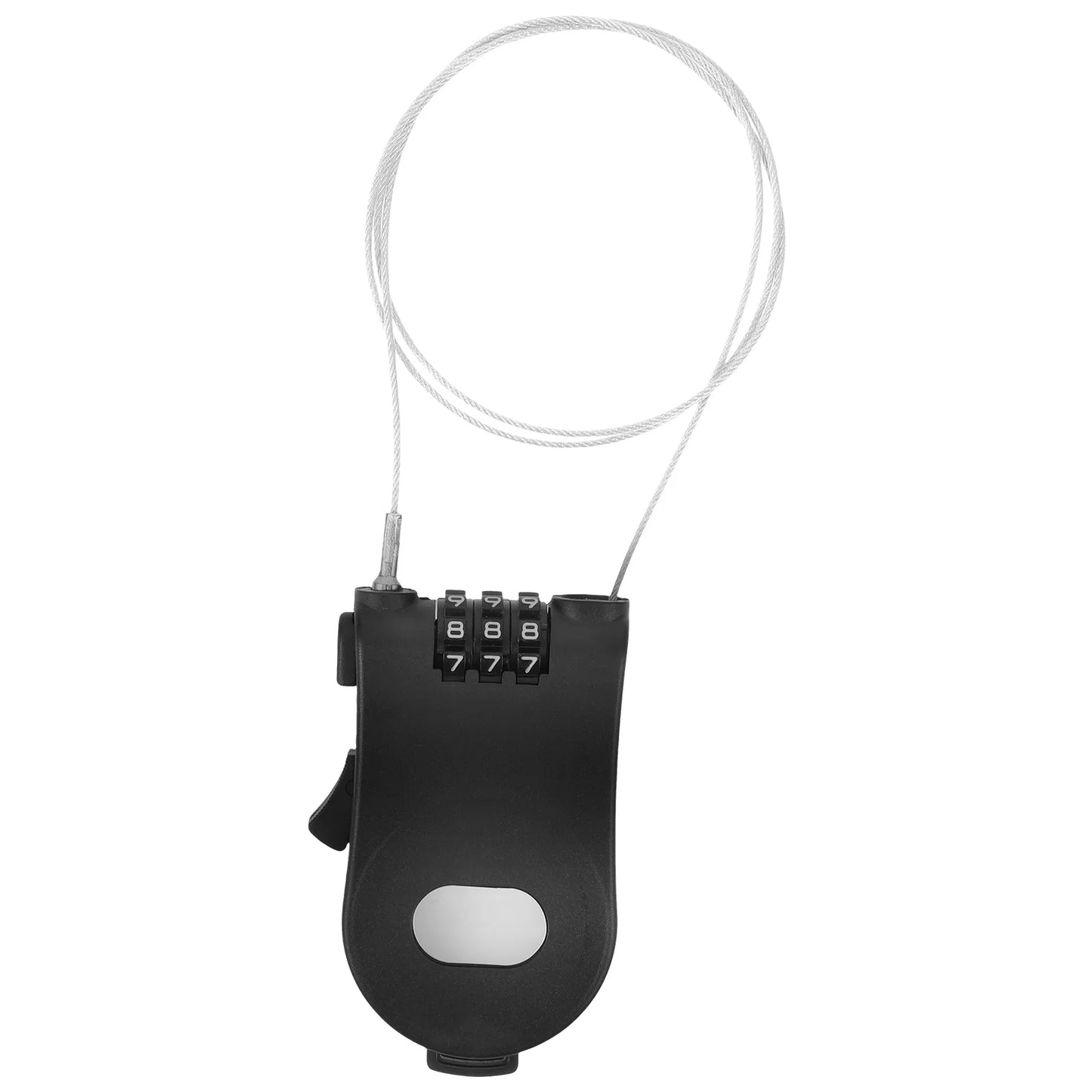 Snowboard Security Lock Ski Board Anti-Theft Lock Scooter Bike Password Locks Retractable Steel Wire Safety Locks