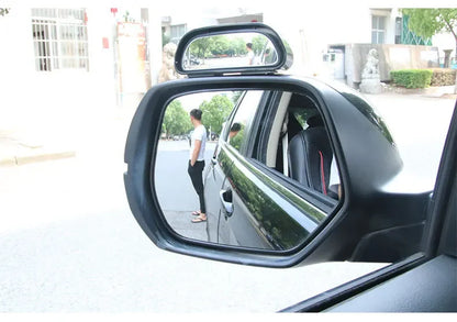 Car Mirror 360 Degree Adjustable Wide Angle Side Rear Mirrors Blind Spot Convex Mirrors for Parking Auxiliary Rear View Mirror