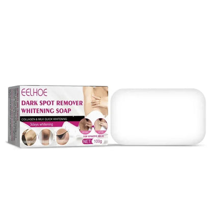 Skin Whitening Soap Remove Dark Spot Underarm Knee joint Lightening Brighten Armpit Improve melanin Dull body cleaning bath care