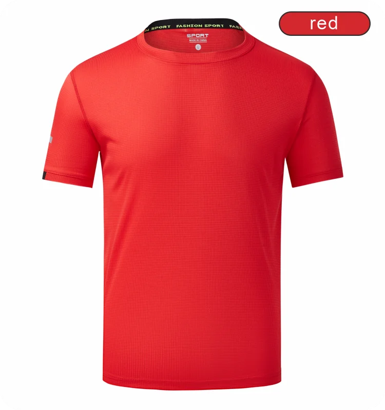 Sports Quick Drying Logo Customized T-shirt with Cool and Breathable Group Embroidery Brand Printing DIY