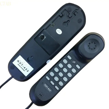 C7AB Wall Mountable Telephone,Last Number Redial,Pause Home Phone for Office Hotel