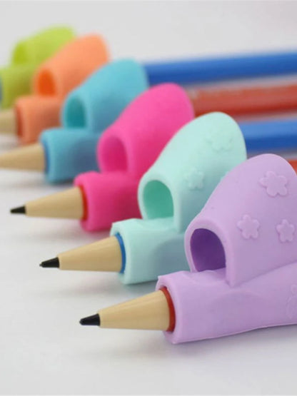 Student Supplies 1 Pack Writing Correction Pen Hold Montessori Kids Kids School Supplies pencil grip ferramentas caneta