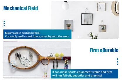 NINDEJIN 10/20/25pcs Zinc Alloy Steel Self-drilling Anchor 13*41mm Plasterboard Drywall Anchor Hollow Wall Anchor