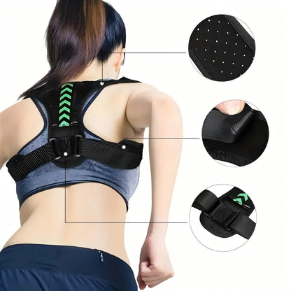 Posture Corrector Unisex Adjustable For Clavicle Support Providing Pain Relief for Neck Back Shoulder Reshape Your Body