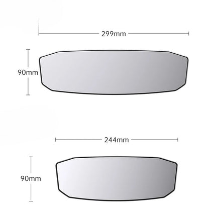 Shunwei car wide field rearview mirror reflector car reversing mirror borderless wide-angle curved mirror baby mirror