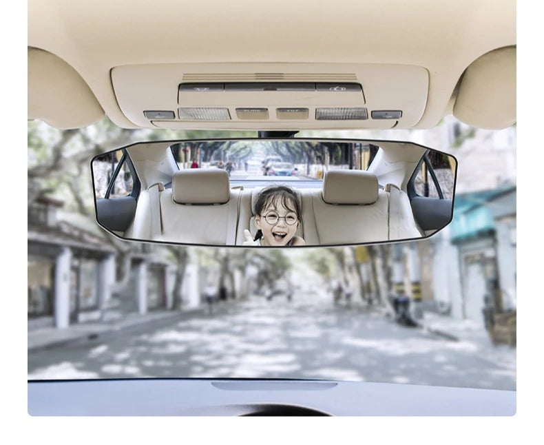 Shunwei car wide field rearview mirror reflector car reversing mirror borderless wide-angle curved mirror baby mirror