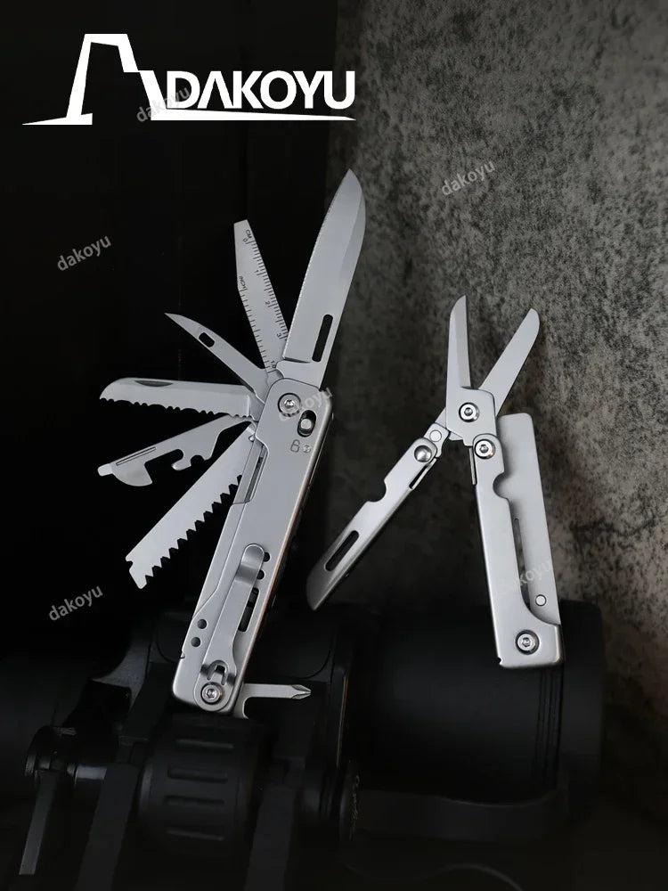 DAKOYU Outdoor Multifunctional Folding Multifunctional Tools Camping Equipment Portable EDC Detachable Large Scissors