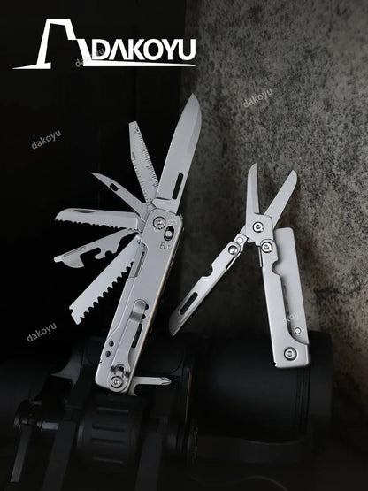 DAKOYU Outdoor Multifunctional Folding Multifunctional Tools Camping Equipment Portable EDC Detachable Large Scissors