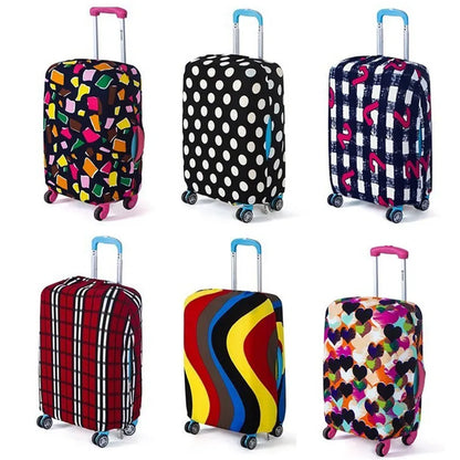 Travel Luggage Suitcase Protective Cover Trolley Case Travel Luggage Dust Cover Travel Accessories Packing Organizer Multi Color