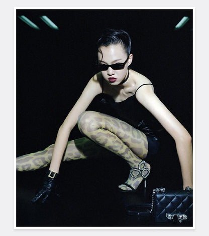 2024 New Dress Wedding Shoes with One Word Water Diamond Fine Heel Roman Women's Sandals