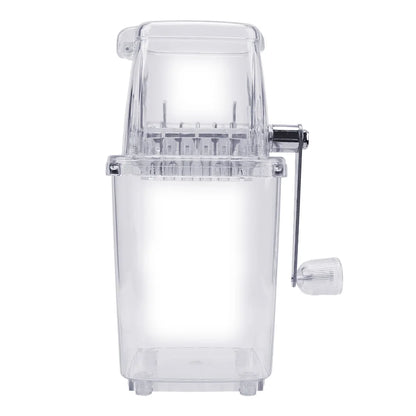 Multi-function for Home Kitchen Bar Ice Blenders Tools Manual Ice Crusher Hand Shaved Ice Machine Portable 1.25L Capacity