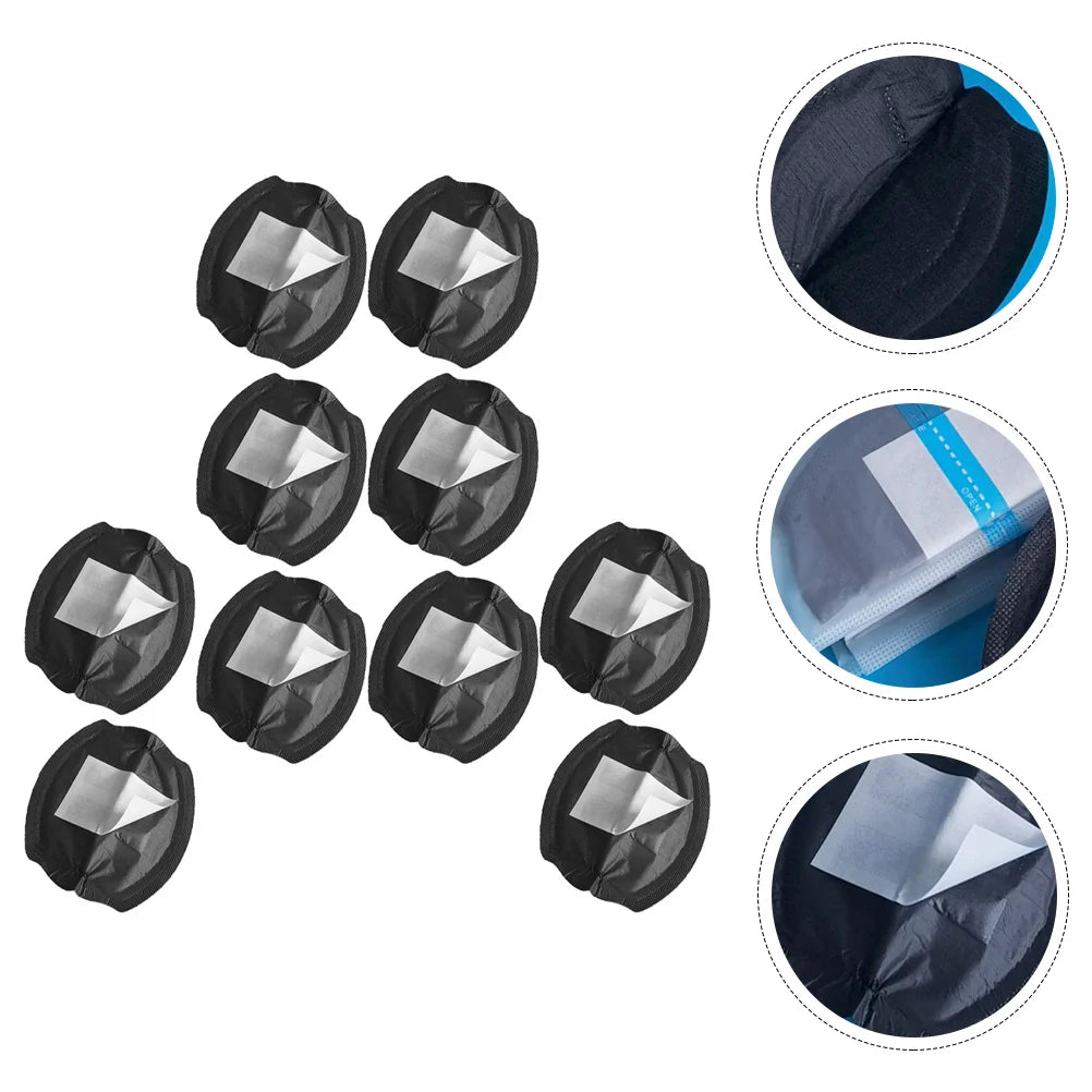 20 Pcs Incontinence Protection Pad Insert Men's Nursing Pads Towel Bladder Control Black