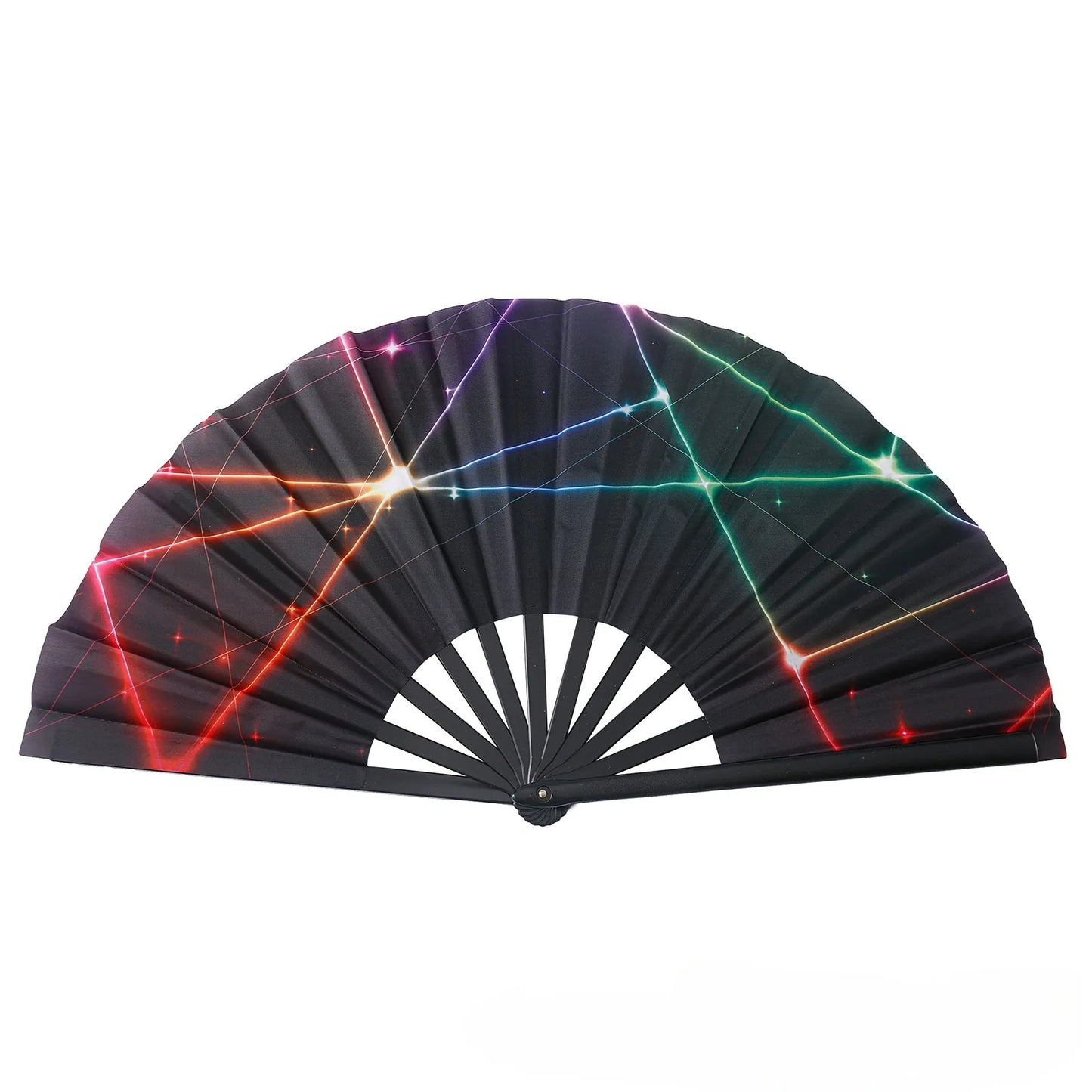 Boots The Ground Hand Fan Foldable Country Line Dance Fan Portable Large Popping Fan For Dance Practice Party Performance