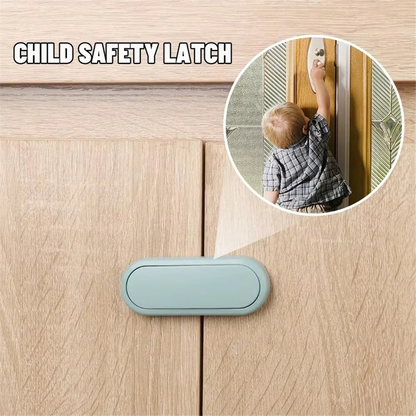 B87B-Child Safety Locks - Babys Proofing Cabinet Door, Drawer, Refrigerator Locks for Kids Protection, Easy to Install Green