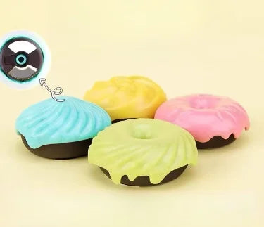 4pcs Pet litter box deodorizing donut air freshener - eliminates odors from cat litter boxes and litter boxes