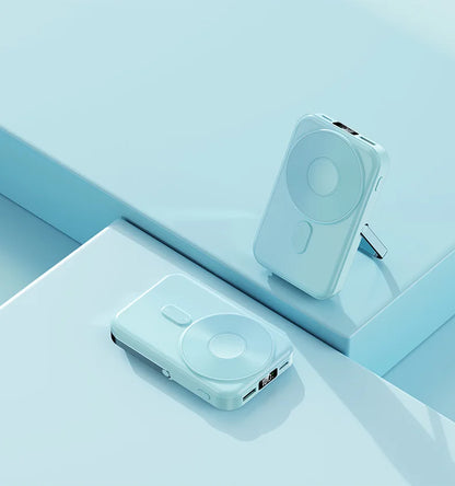 Portable 20000mAh Power Bank 22.5W Fast Charging Wireless Charging Station for iPhone & iWatch & Galaxy Watch for Phones Airpods