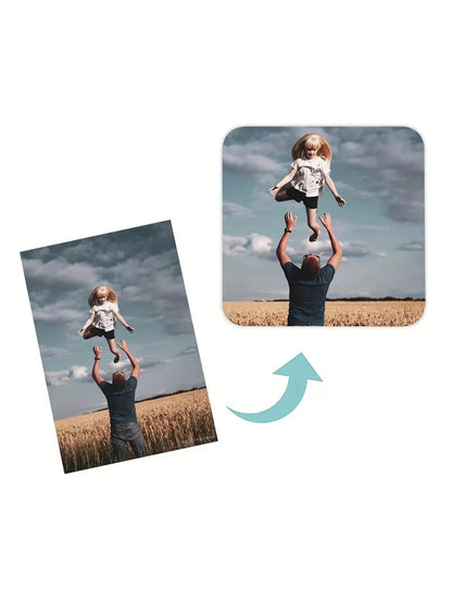 1/3pc Custom Photo Fridge Magnet, Customisable Magnetic Picture Fridge Magnet, Perfect for Refrigerator, Whiteboard & Locker |