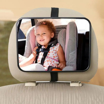 Baby Car Backseat Mirrors Wide Clear View Safe Car Seat Mirrors Baby Rearview Mirrors Car Seat Sight Glasses Adjustable Seat