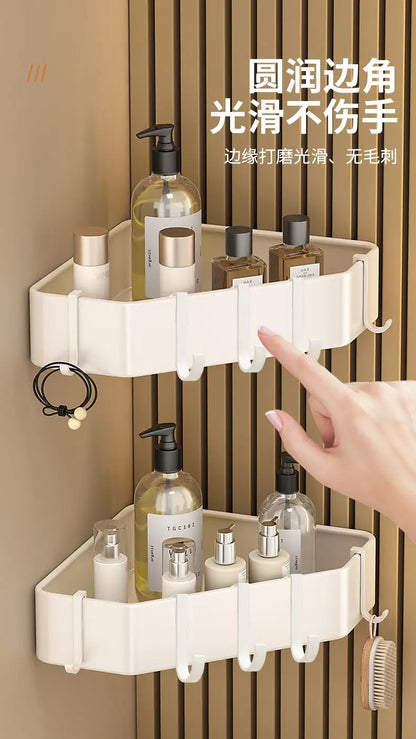 S-hook, Rack special accessories for sliding removal Space, Aluminum punch-free solid thickened metal hooks,5PCS