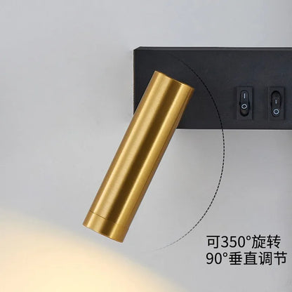 Wall lamp Nordic modern creative led simple living room sofa background wall decorative lamp reading lamp bedroom bedside lamp