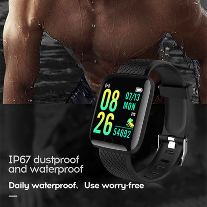 GPS Fitness Heart Rate Monitor Activity Tracker Waterproof Sleep Tracker Sport Bracelet Pedometer Step Calories Kids Smart Watch