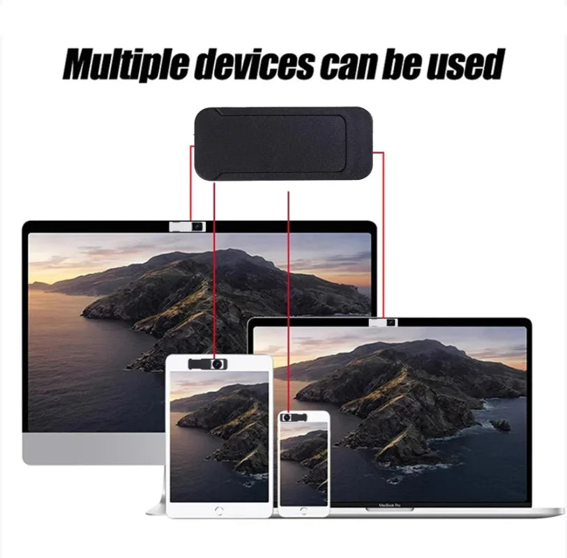 1-10PCS Webcam Cover Laptop Camera Cover Slide For iPhone iPad MacBook Pro Ultra Thin Camera Mobile Phone Lenses Privacy Sticker