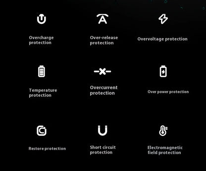 New PD100W Power Bank 30000mAh Large Capacity Two-way Fast Charging Portable Powerbank Laptop External Spare Battery for Macbook