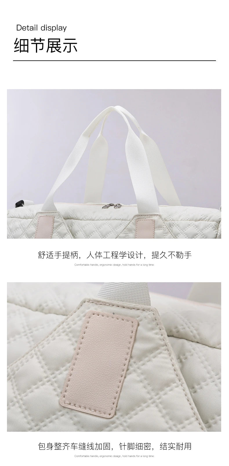 Large Capacity Travel Bags Luggage Organizer Bag Handbag Waterproof Portable Foldable Travel Clothes Storage Bag Shoulder Bags