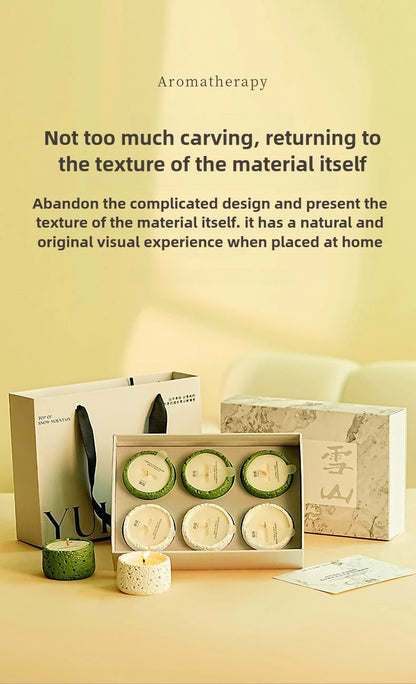 Premium Aromatherapy Scented Candles - Handmade Soy Wax Candles for Relaxation and Home Decor - Long-Lasting Fragrance ﻿