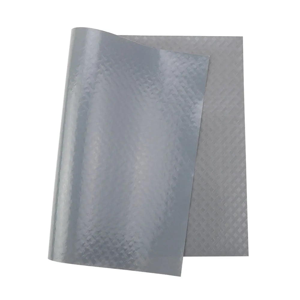 Silicone world Reusable Cabinet Mat Drawer Mat Shelf Liners Moisture-Proof Waterproof Dust Anti-Slip Fridge Kitchen Table Pad