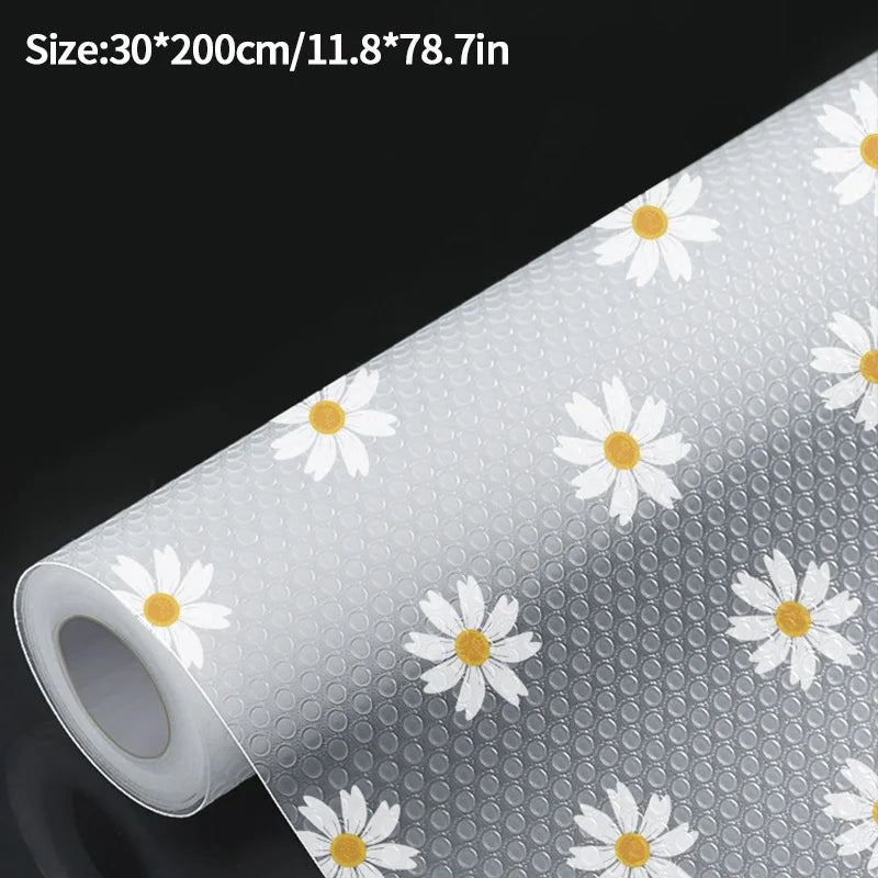 Reusable Shelf Liners Dustproof Pads EVA Cabinet Mat Dustproof and Non-slip Drawer Mat Waterproof Moisture-proof Drawer Mats