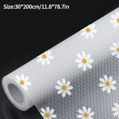 Reusable Shelf Liners Dustproof Pads EVA Cabinet Mat Dustproof and Non-slip Drawer Mat Waterproof Moisture-proof Drawer Mats