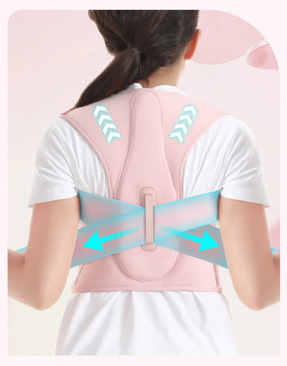 Children Back Posture Corrector Compression Shoulder Back Hunchback Correction Belts Adjustable Kids Spine Back Lumbar Support
