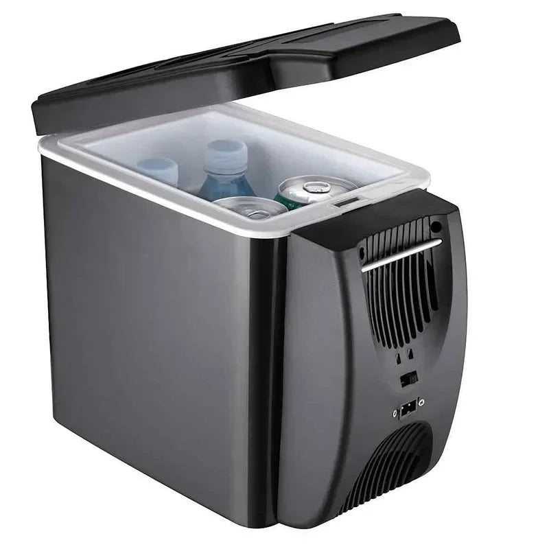 New 6L Portable Compact Mini Fridge 12V Car Refrigerator Freezer for Camping Traveling Electric Cool Box Summer Outdoor Fridge