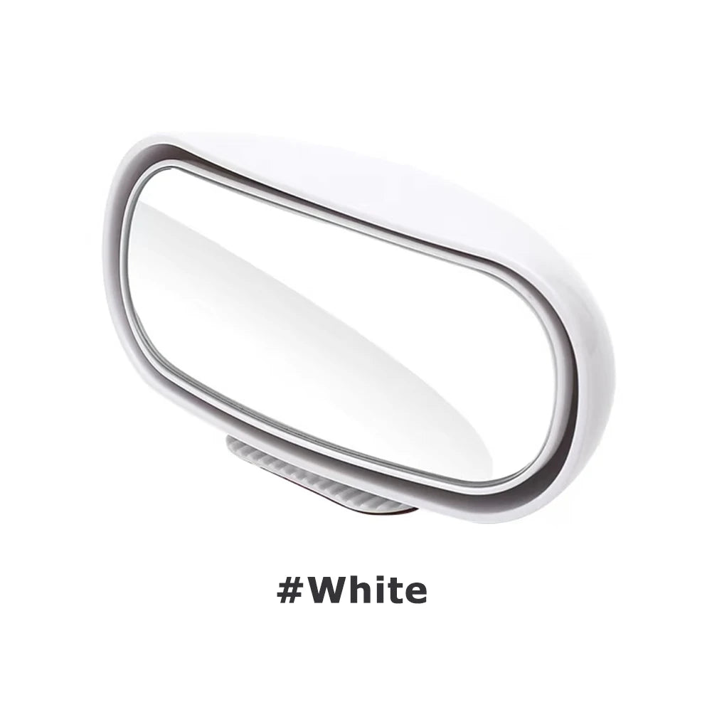 Universal Car Mirror 360 Degree Adjustable Wide Car Mirror HD Glass Wide Angle Side Rear Blind Spot Parking Auxiliary Mirror