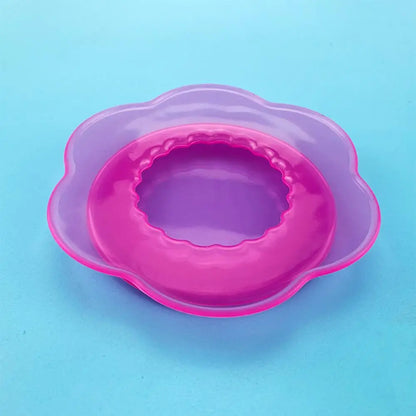 Silicone Stretch Lids Set Reusable Food Petal-Shaped Bowl Covers Round Petal-Shaped Elastic Food Container Fresh-Keeping Cover