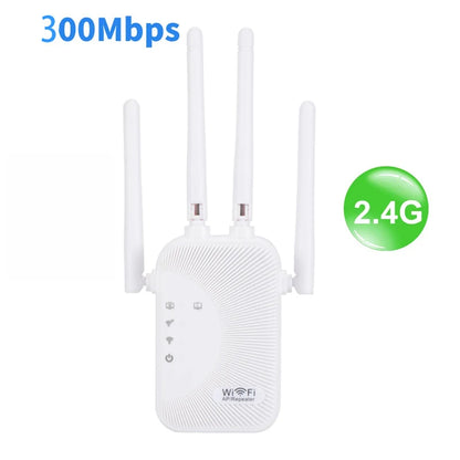 2.4G/5GWiFi Wifi Amplifier Dual Band Repeater 1200Mbps Wireless Signal Range Extender Long Range Network Signal Booster For Home
