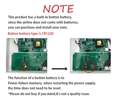 smart switch touch  Strip light controller  smart with anti fog LED dimmable smart  24W led driver switch mirror touch