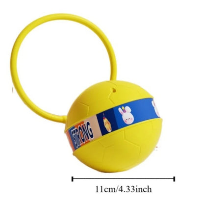 Foot Hoop Ball Luminous Foot Jumping Ball Skip Ropes Sports Exercise Sports Reaction Training Ball Height Growth on String