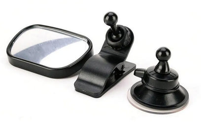 Mini Rear Infant Car Seat, Adjustable Rear Convex Mirror, Child Monitor, In-Car, 2-in-1