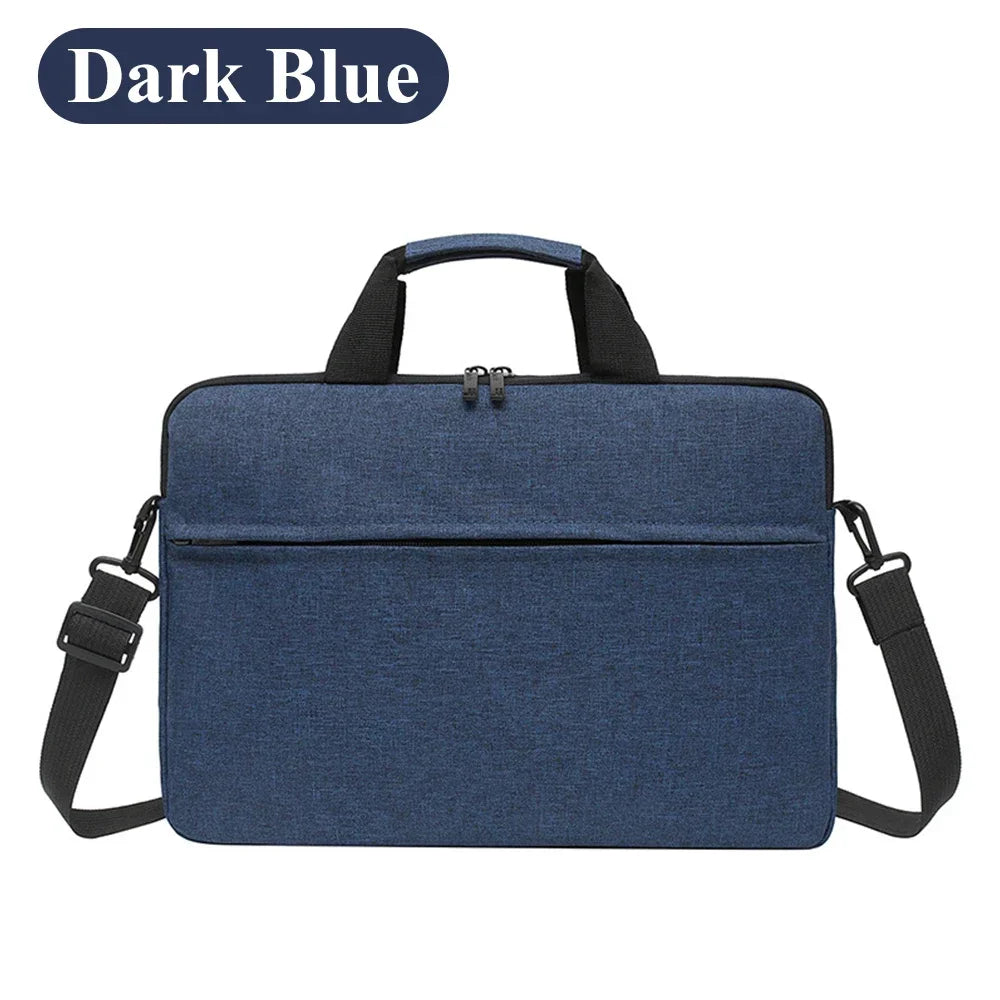 Laptop Bags Carrying Case for 13-15 inch Laptop and Tablet Shoulder Strap Durable Water-Repellent Fabric Business Casual School