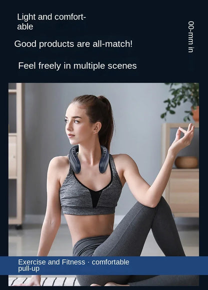 New Neck Air Conditioner Portable Neck Fan Rechargeable Semiconductor Cooling Bladeless Fan Outdoor Personal Fan Wearable Cooler